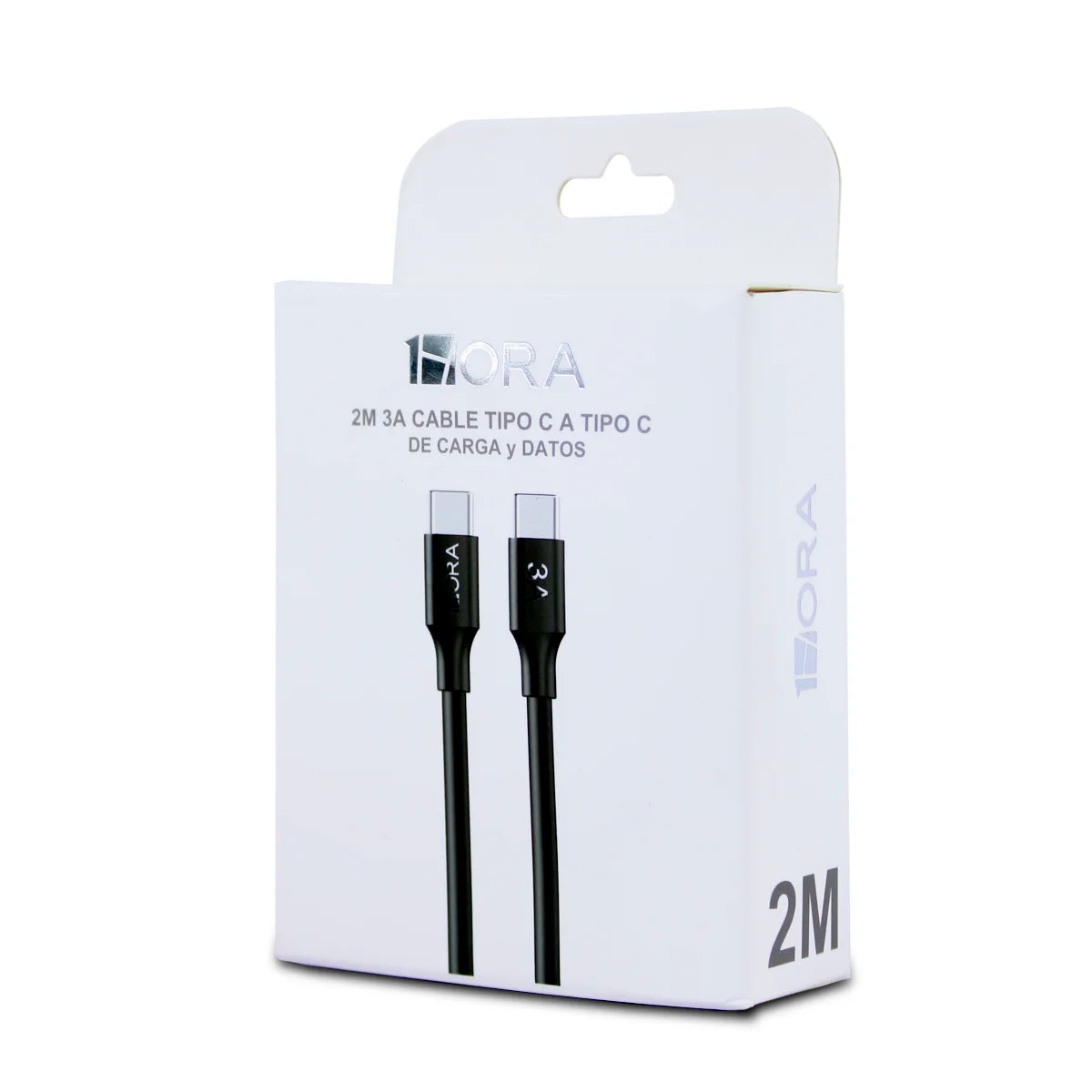 CABLE TIPO C A TIPO C 3A 1HORA CAB270 2M