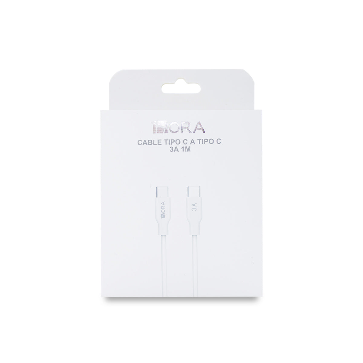CABLE TIPO C A TIPO C 1HORA 3A CAB252 1M