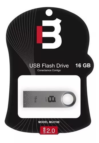 MEMORIA USB 32GB BLACKPCS MU2108 PLATEADA
