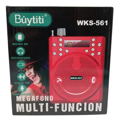 BOCINA MEGAFONO BUYTITI WKS-562