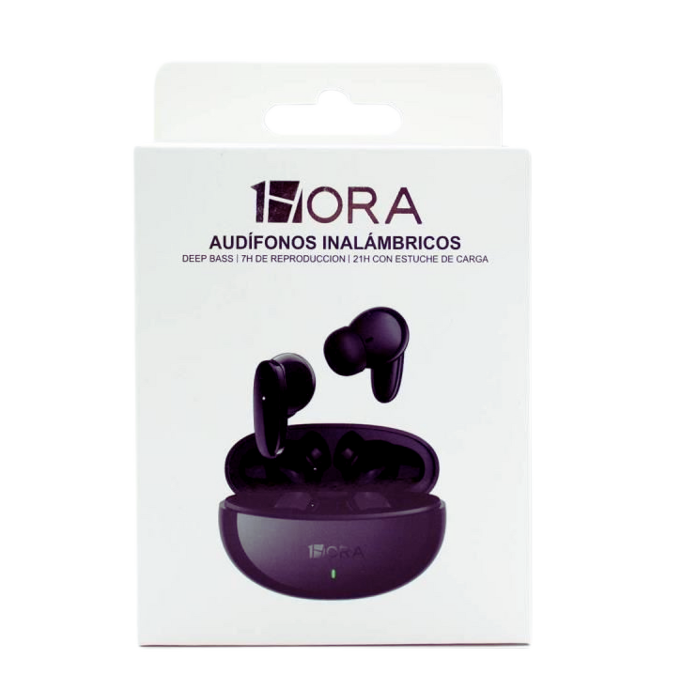 AUDIFONOS INALAMBRICOS 1HORA AUT205 NEGRO