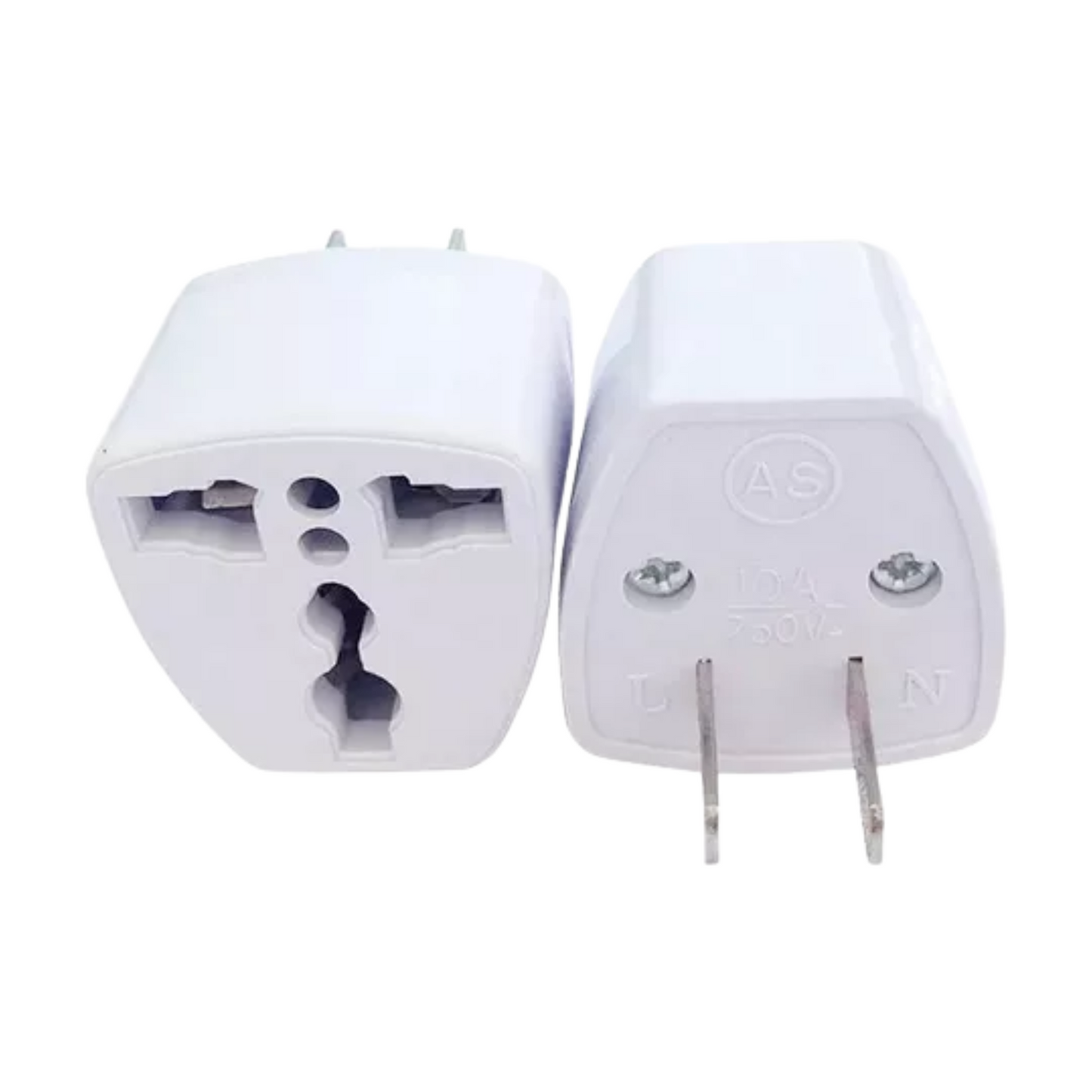 ADAPTADOR DE CORRIENTE EUROPEO 10A GENERICO BLANCO