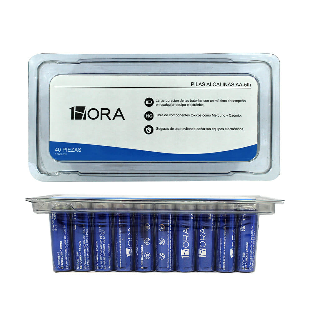 PILAS ALCALINAS 1HORA AA/LR06 GAR132