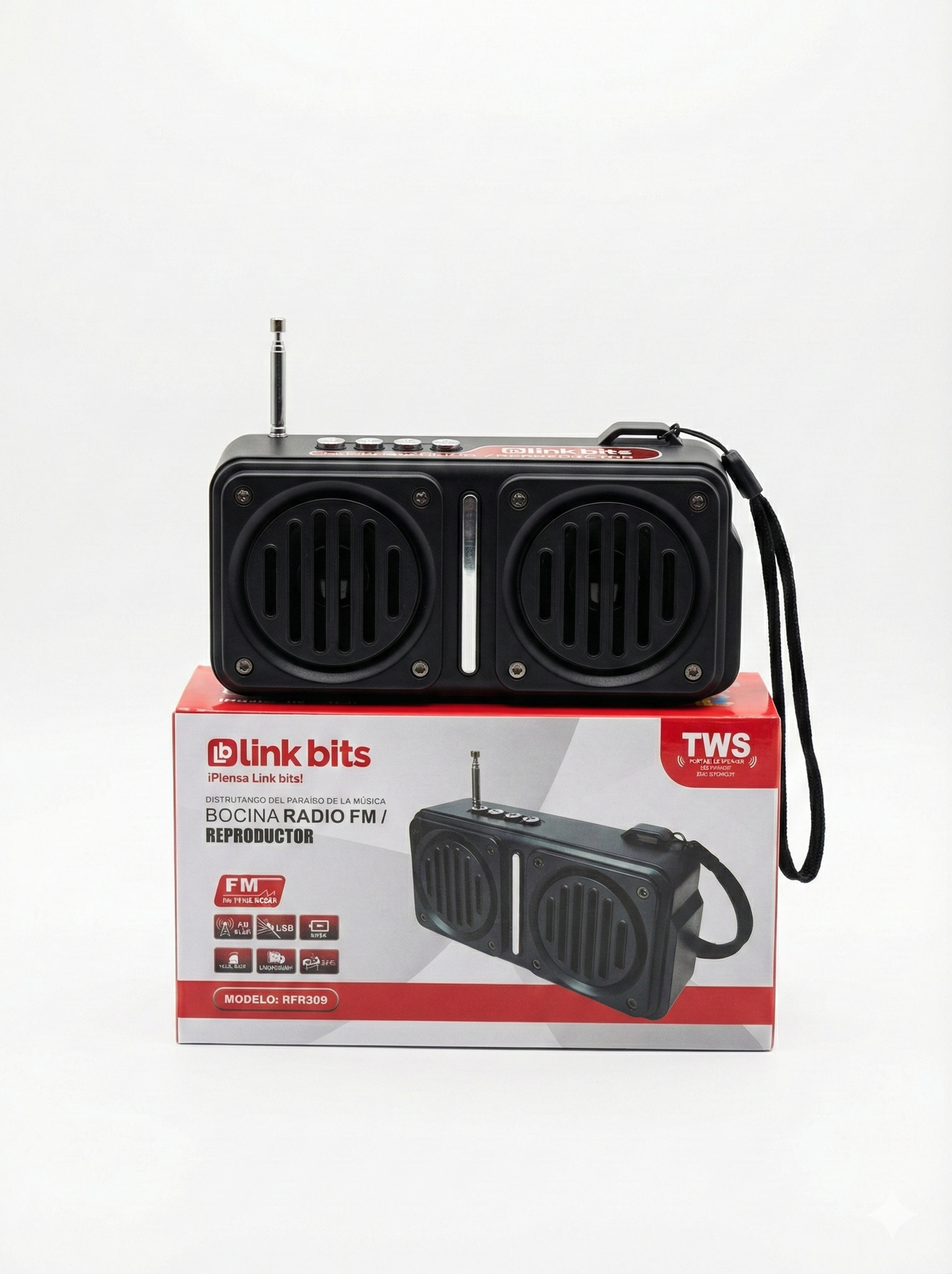 BOCINA INALAMBRICA RADIO 3W LINK BITS RFR309 MB-154