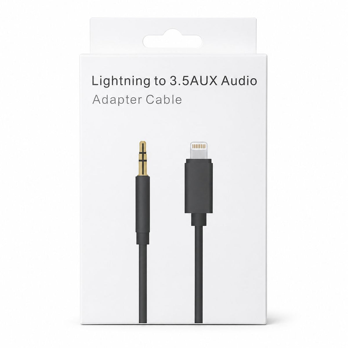 CABLE ADAPTADOR AUXILIAR 3.5 MM A LIGHTNING