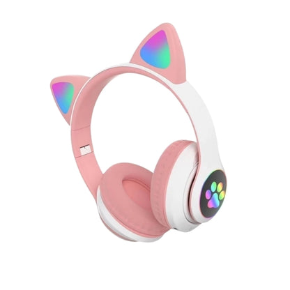 AUDIFONOS DE DIADEMA LINK BITS ROSA AB-022 BG-139