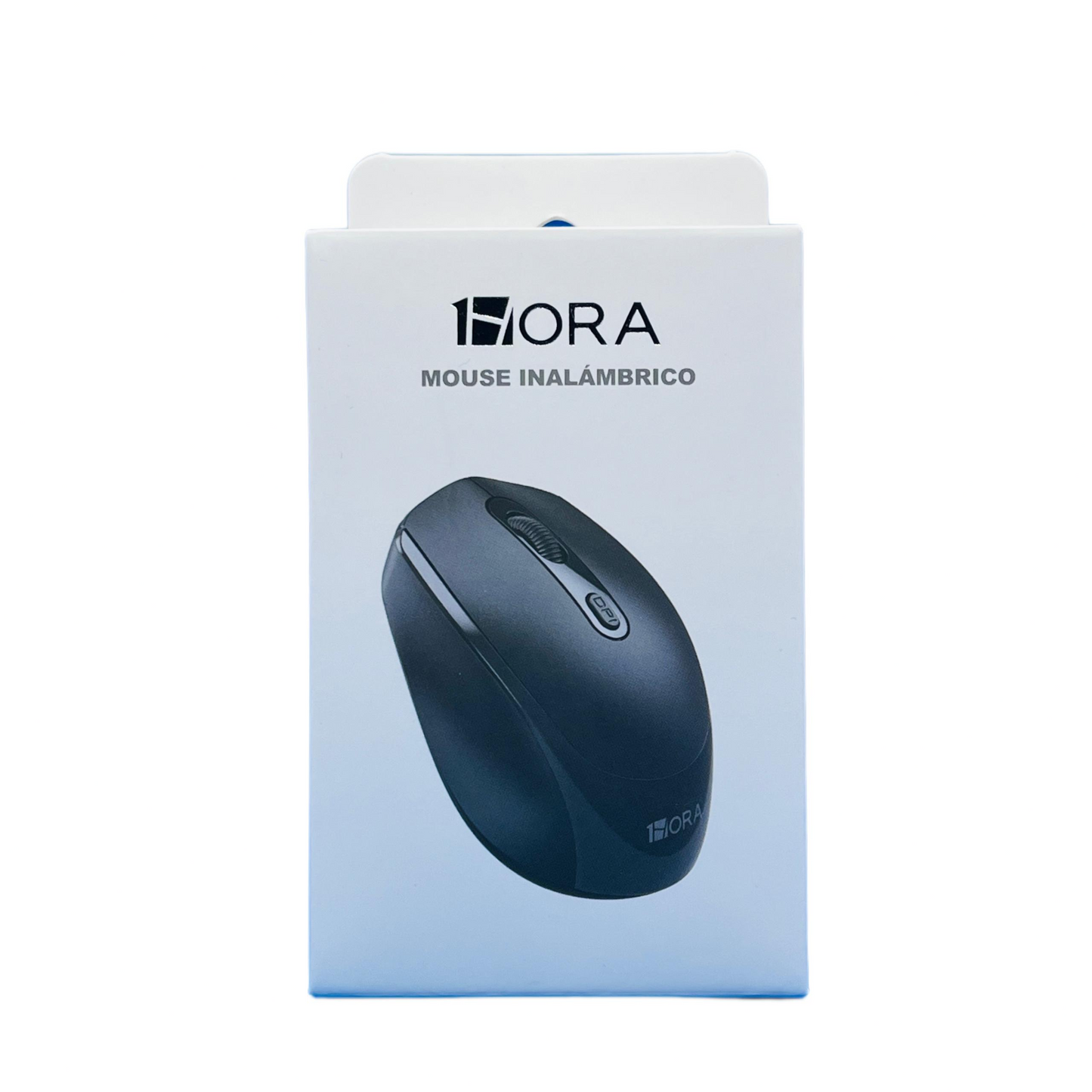 MOUSE INALAMBRICO 1HORA RAT001 NEGRO