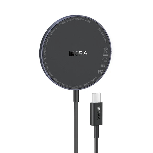 CARGADOR INALAMBRICO MAGNETICO 15W 1HORA GAR281