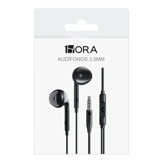 AUDIFONOS ALAMBRICOS 1HORA 3.5MM AUT122