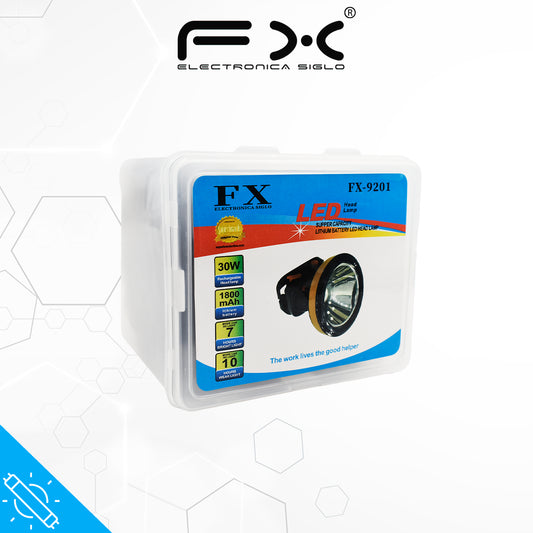 LAMPARA DE CABEZA FX LED 9201 30W