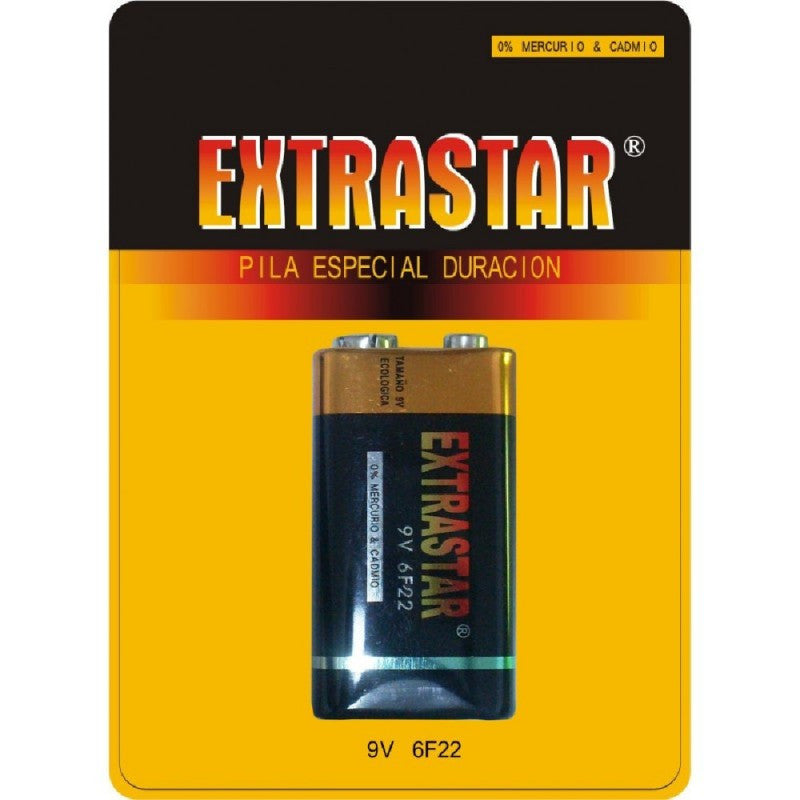 BATERIA 9V DE CARBON EXTRASTAR RD