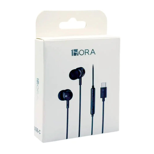AUDÍFONOS ALÁMBRICOS 1HORA AUT127 USB TIPO C