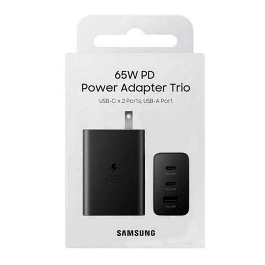 TURBO CARGADOR SAMSUNG 65W NEGRO