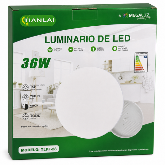 LUMINARIO LED TIANLAI TLPF-28 36W