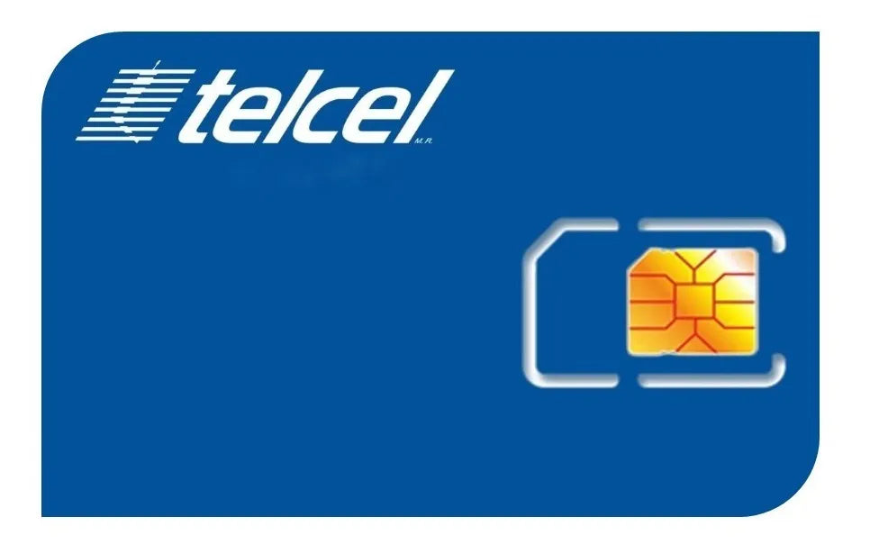 CHIP TELCEL 300 SALDO