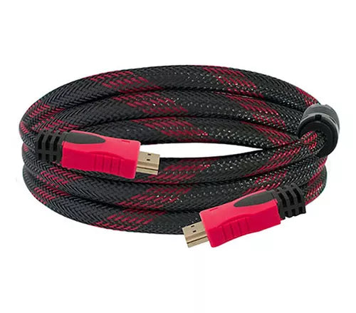 CABLE HDMI REFORZADO 1.5 M RD WI.02 NEGRO