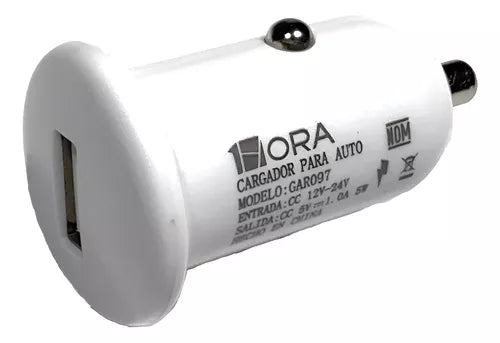 CARGADOR PARA AUTO 1HORA GAR097