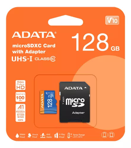 MEMORIA MICRO SD ADATA 128 GB UHS-I