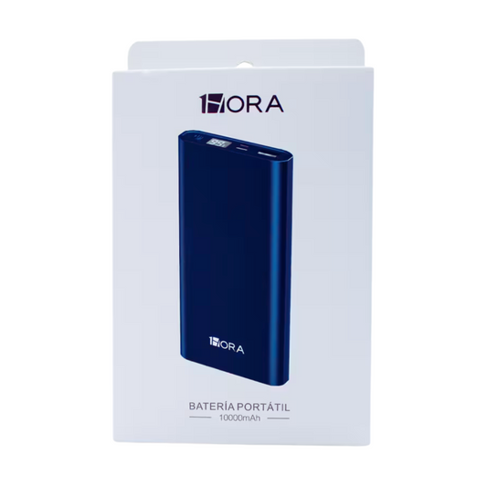 POWER BANK BATERIA PORTATIL 1HORA 10,000 mAh GAR263