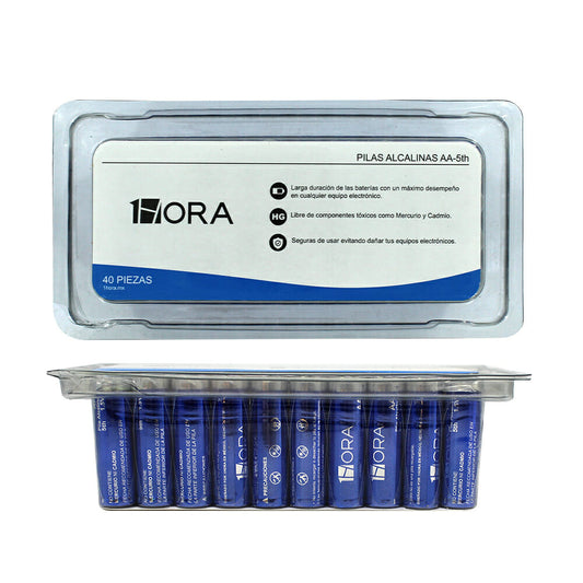 PILAS ALCALINAS 1HORA AA/LR06 GAR132