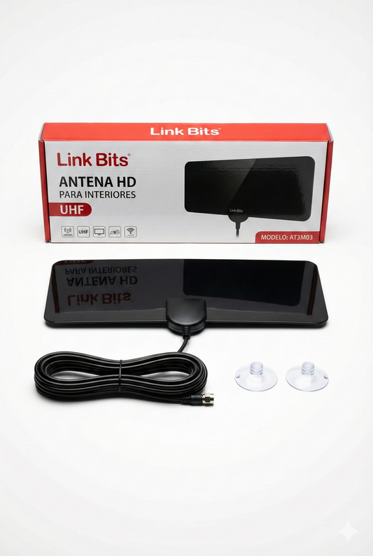 ANTENA HD PARA INTERIORES LINK BITS AT3M03