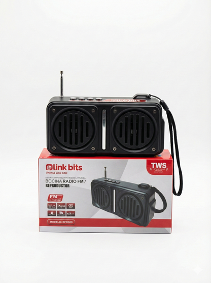 BOCINA INALAMBRICA RADIO 3W LINK BITS RFR309 MB-154