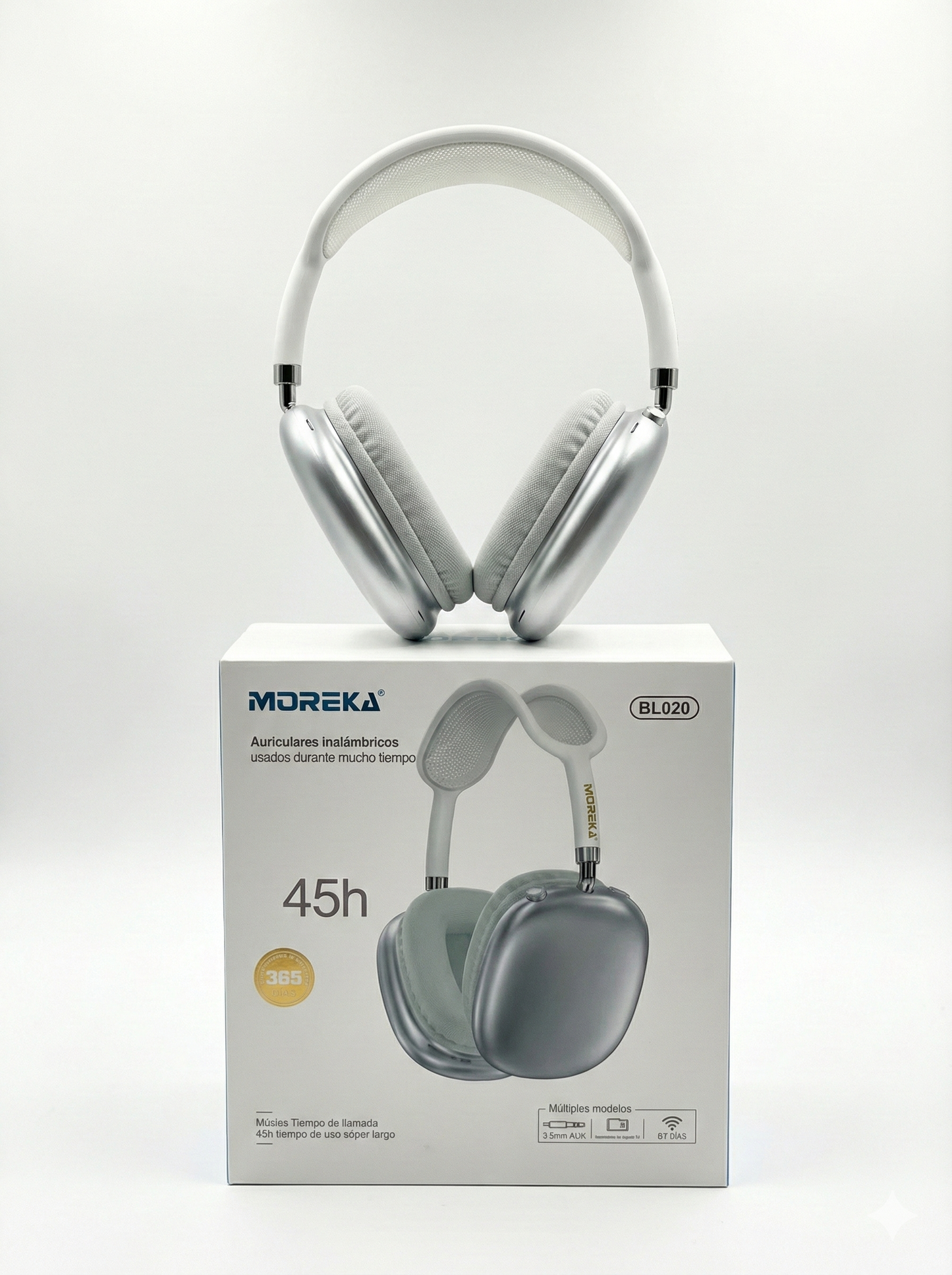 AUDIFONOS DE DIADEMA MOREKA BL020 45H