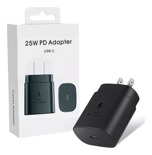 CUBO CARGADOR SAMSUNG 25W PD OEM