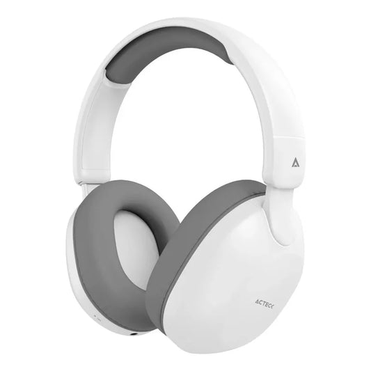 AUDÍFONOS INALAMBRICOS ACTECK HONOUR PLUS HP450 BLANCO