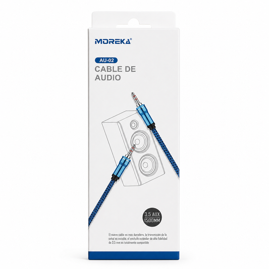 CABLE AUXILIAR MOREKA AU-02 1.5M