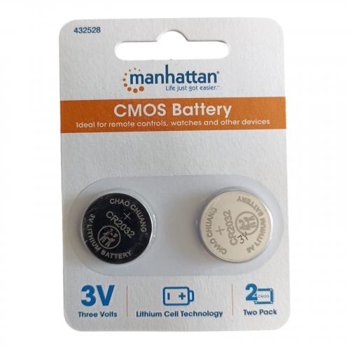 BATERIA PILA CR2032 MANHATTAN CMOS 3V